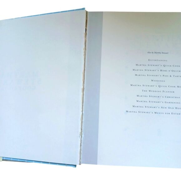 Martha Stewart Cookbook - Collected Recipes for Every Day Blue Cover 1st Edition - Picture 5 of 14